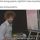 During Puberty