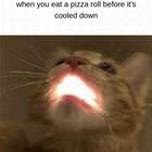 Eating A Pizza Roll