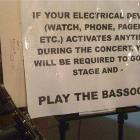 Electrical Device Warning