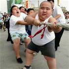 Fat Kids Tug Of War