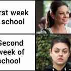First Week Of School