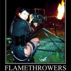 Flamethrowers