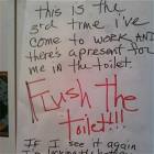 Flush The Toilet
