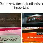 Font Selection