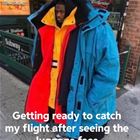 Getting Ready For My Flight