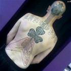 Giant Guitar Tattoo