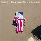 Ginger At The Beach