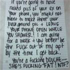 Girlfriends Note
