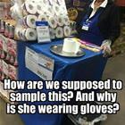 Giving Out Some Samples
