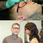 Glasses Tattoo Moron