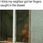 Got Her Finger Stuck