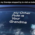 Grandpa Stopped Over