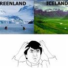 Greenland And Iceland