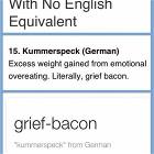 Grief Bacon