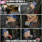 Hands Free Hamburger