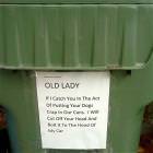 Hates Dog Crap