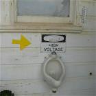 High Voltage Urinal