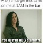Hitting On Me At The Bar
