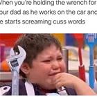 Holding The Wrench