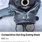 Hot Dog Eating Mask