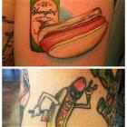 Hot Dog Tattoos