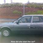 How Did She Start The Car