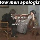 How Men Apologize
