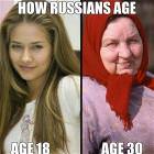 How Russians Age