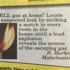 How To Locate A Gas Leak