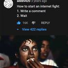 How To Start An Internet Fight
