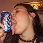 Huge Tongue Chick