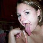 Huge Tongue Girl