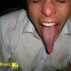 Huge Tongue Person