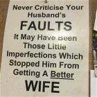 Husbands Faults