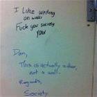 I Like Writing On Walls