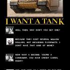 I Want A Tank