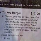I Want The Pickles