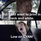 I Want To Print Black And White