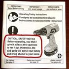 Important Safety Warning