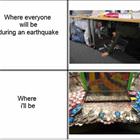 In Case Of An Earthquake