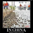 In China