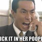 In Her Pooper