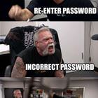 Incorrect Password