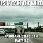 Jesus Take The Wheel