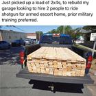 Just Picked Up Some Materials