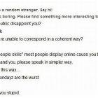 Lack Of People Skills