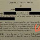 Last Will And Testament