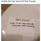 Leaving Cute Notes