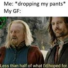 Less Than Half