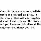Life Gives You Lemons